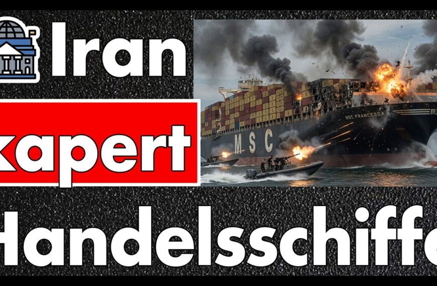 Iran bricht Waffenruhe und kapert unbeteiligte Handelsschiffe der Schweizer, Griechen und UAE!