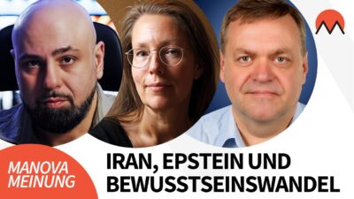 Mehr über den Artikel erfahren Iran, Epstein und Bewusstseinswandel | MANOVA Meinungen mit Dirk Pohlmann, Caroline Raasch & B-LASH