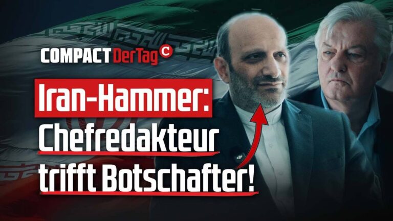 Mehr über den Artikel erfahren Iran-Hammer: Chefredakteur trifft Botschafter!