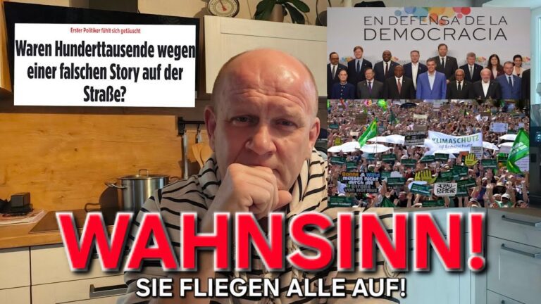 Mehr über den Artikel erfahren JETZT FLIEGT ALLES AUF, IHRE EXISTENZ IST GEFÄHRDET👍🏻