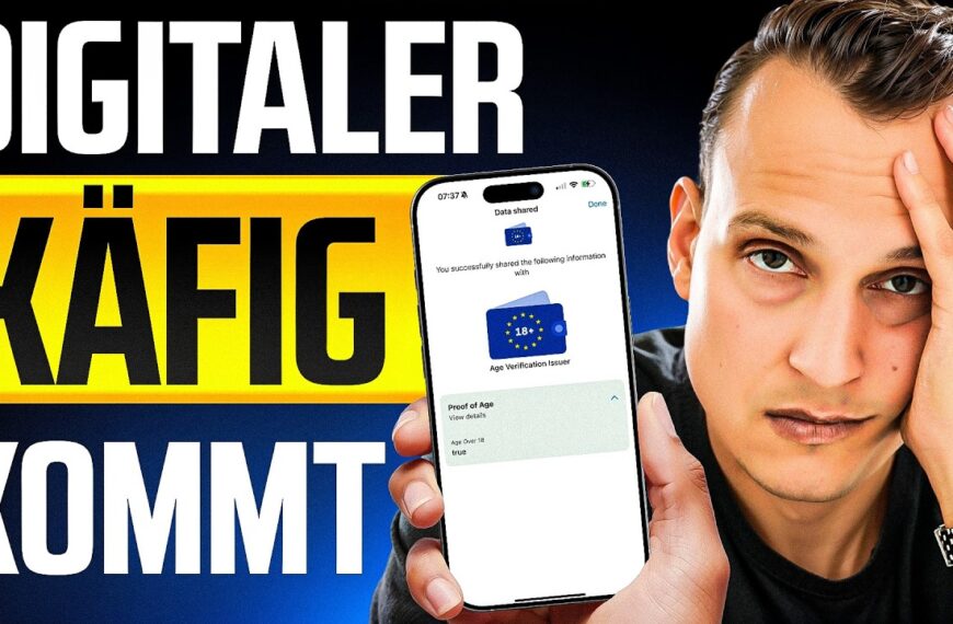 Kaum jemand redet darüber – dabei startet es in weniger als 9 Monaten (ID Pflicht im Internet)