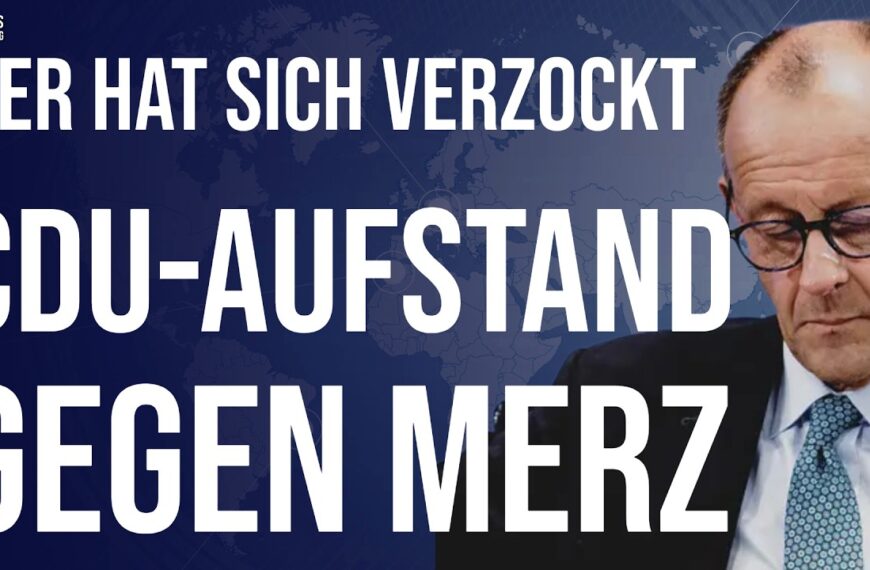 KEIN WITZ💥 DAS IST DER MERZ-PLAN💥Regierung am Abgrund💥DAMIT hat er nicht gerechnet!