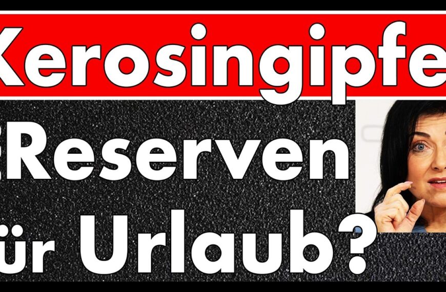 Kerosingipfel, aber bitte keine Panik? Strategische Reserven für Urlaubsflüge? Iraner sagen ab!