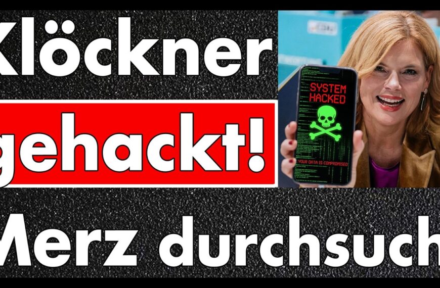 Klöckner gehackt, Verfassungsschutz durchsucht Merz Handy! Amateure mit elektronischen Endgeräten!