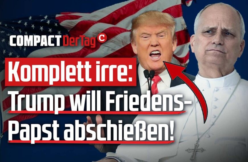 Komplett irre: Trump will Friedens-Papst abschießen!💥