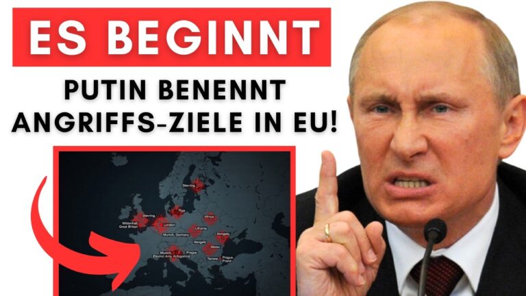 Mehr über den Artikel erfahren Kreml veröffentlicht Liste mit Angriffszielen in Europa. (selbst ich bin geschockt!)