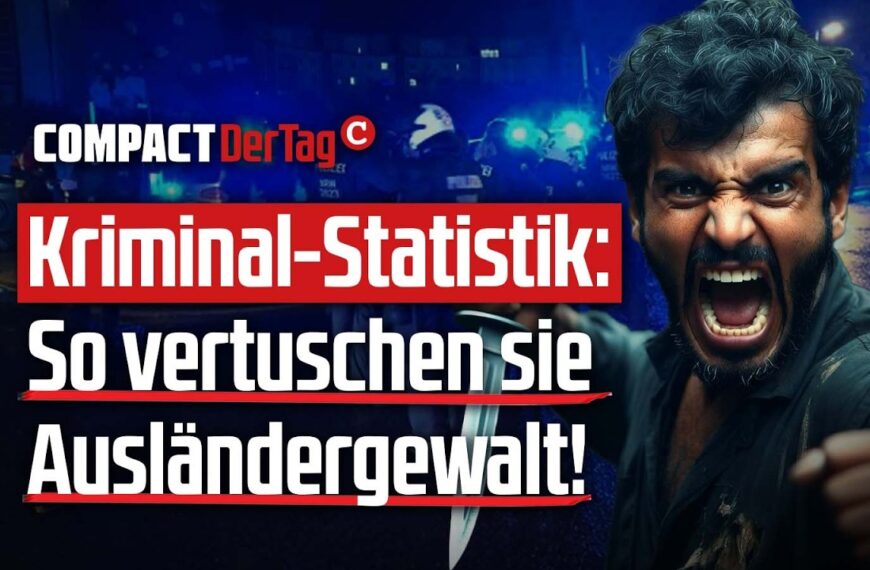 Kriminalstatistik: So vertuschen sie Ausländergewalt!💥