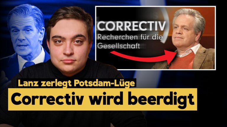 Mehr über den Artikel erfahren Lanz zerlegt „Geheimplan“-Erzählung: Correctiv-Mann geht unter
