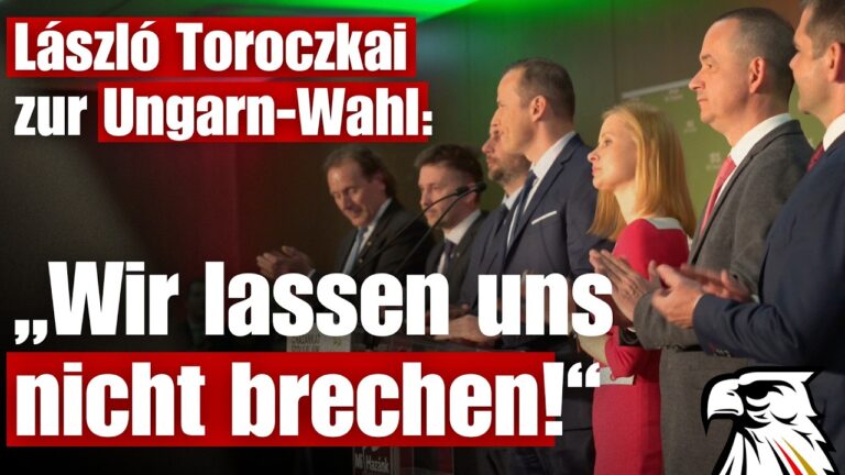 Mehr über den Artikel erfahren László Toroczkai zur Ungarn-Wahl: „Wir lassen uns nicht brechen!“