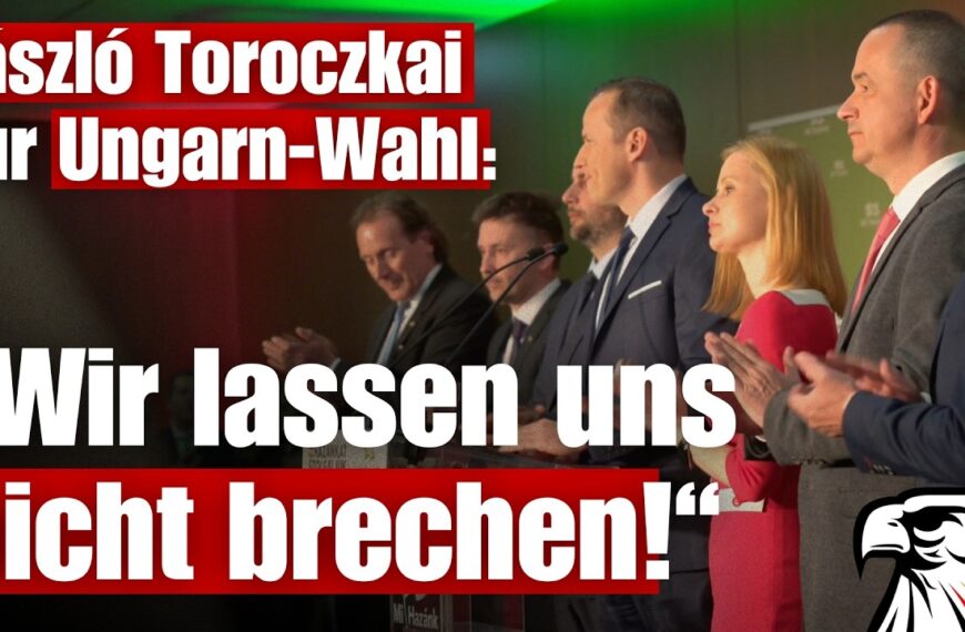 László Toroczkai zur Ungarn-Wahl: „Wir lassen uns nicht brechen!“