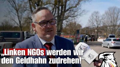 Mehr über den Artikel erfahren „Linken NGOs werden wir den Geldhahn zudrehen!“ | Martin Reichardt (MdB | AfD Sachsen-Anhalt)