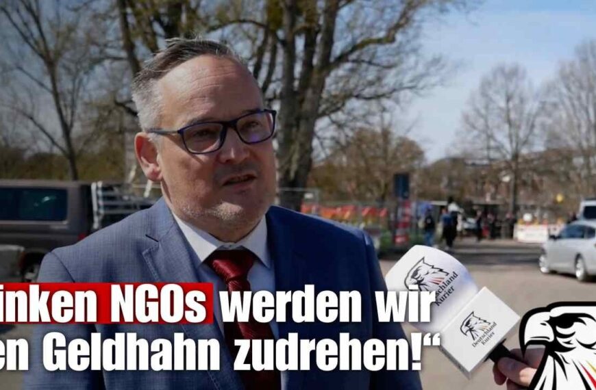 „Linken NGOs werden wir den Geldhahn zudrehen!“ | Martin Reichardt (MdB | AfD Sachsen-Anhalt)
