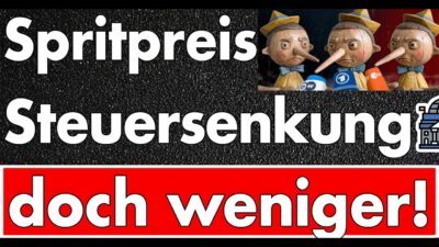Mehr über den Artikel erfahren Lüge bei der Energiesteuer aufgeflogen! Senkung 14,04 Cent nicht 17 Cent! Merz unbeliebt wie nie!
