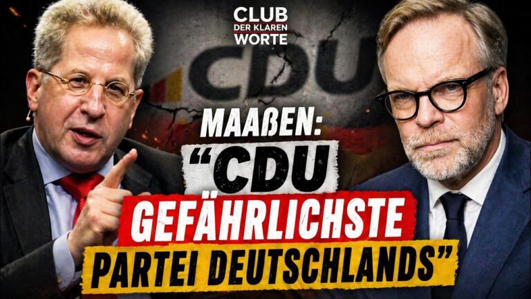 Mehr über den Artikel erfahren Maaßen: „Die CDU ist die gefährlichste Partei Deutschlands“. „Ich spreche mit der AfD.“