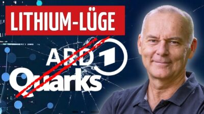 Mehr über den Artikel erfahren Mainstream-Presse deformiert: Quarks spricht von „Lithium-Verschwörung“ (Dr. Michael Nehls)