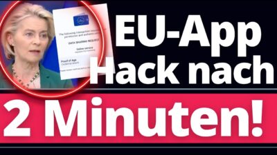 Mehr über den Artikel erfahren MEGA-GAU: Neue EU App für Altersverifikation wird in 2 Minuten gehacket!!