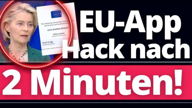 Mehr über den Artikel erfahren MEGA-GAU: Neue EU App für Altersverifikation wird in 2 Minuten gehacket!!
