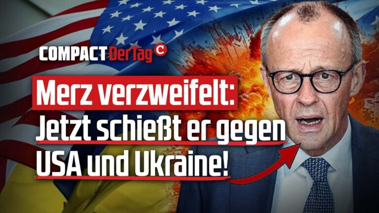 Mehr über den Artikel erfahren Merz verzweifelt: Jetzt schießt er gegen USA und Ukraine!💥