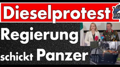 Mehr über den Artikel erfahren Militär soll Straßen räumen! Proteste gegen Dieselpreise eskalieren! Es drohen 6 Monate Gefängnis!