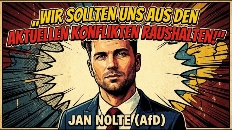 Mehr über den Artikel erfahren „Militärisch sollten wir uns aus den aktuellen Konflikten raushalten!“ | Jan Nolte (AfD)