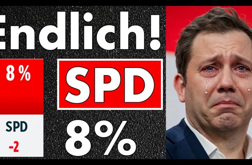 Negativ-Rekord für die SPD! 8-Prozent-Kevin & 8-Prozent-Bärbel regieren uns in den Abgrund!