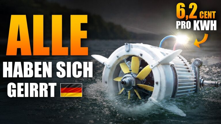 Mehr über den Artikel erfahren Neuer Energiefisch liefert 500% mehr Strom als Wasserkraftwerke!