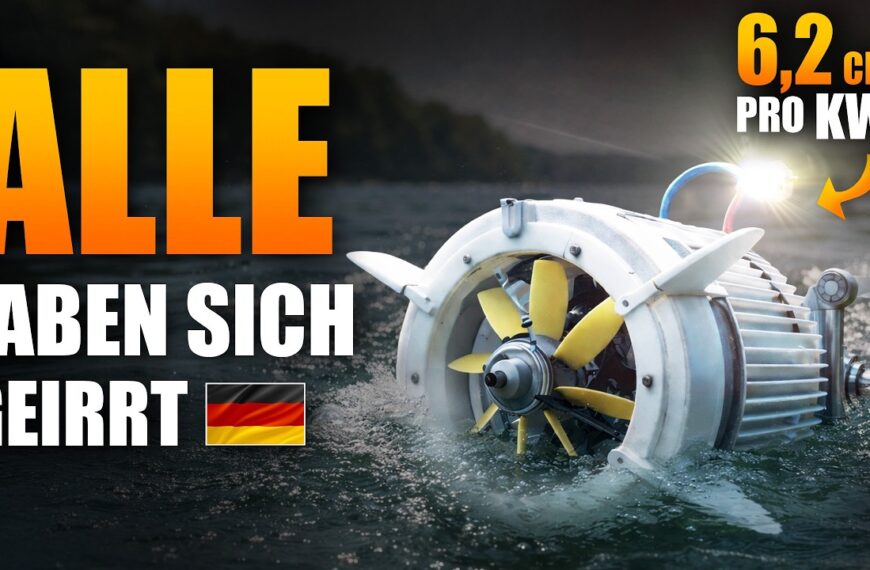 Neuer Energiefisch liefert 500% mehr Strom als Wasserkraftwerke!