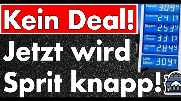 Mehr über den Artikel erfahren No Deal – No Diesel! Mangelwirtschaft voraus! CDU wird vor Sozialisten-SPD einknicken!