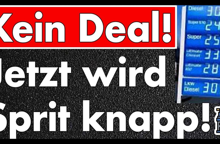 No Deal – No Diesel! Mangelwirtschaft voraus! CDU wird vor Sozialisten-SPD einknicken!