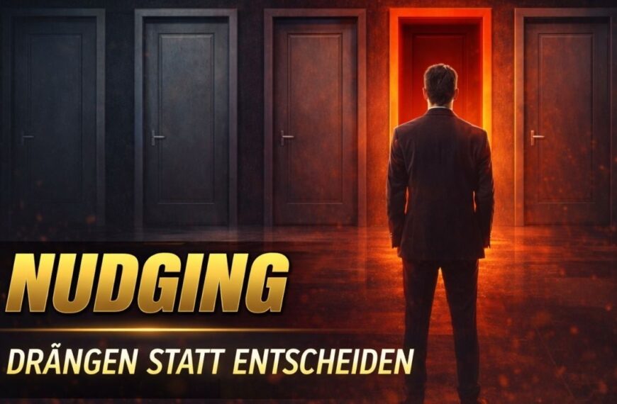 Nudging: Wie du manipuliert wirst, ohne es zu merken (Techniken der Manipulation)