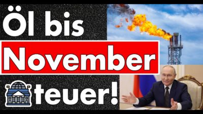 Mehr über den Artikel erfahren Öl bis November teuer? Verknappung bis November wäre brutal! Niemand will sparen! Blick nach Ungarn