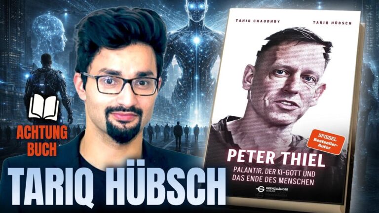 Mehr über den Artikel erfahren Peter Thiel: Palantir, der KI-Gott und das Ende des Menschen – Im Gespräch mit Tariq Hübsch