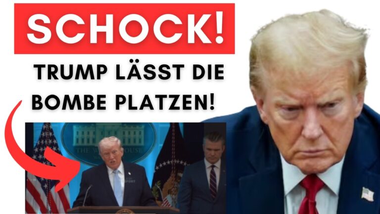 Mehr über den Artikel erfahren Pressekonferenz: Brisante Details zu Trumps Gesundheit + kritischen Details zur Strasse von Hormuz!