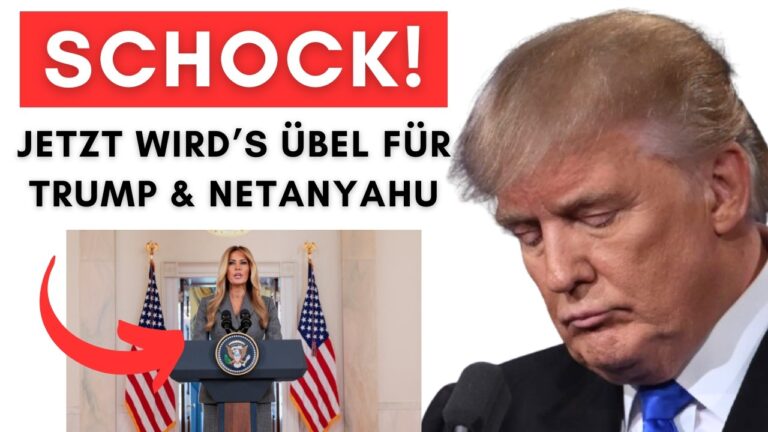 Mehr über den Artikel erfahren Pressekonferenz: Melania bringt Trump zu Fall + Netanyahu angeklagt & Prozess am Sonntag!