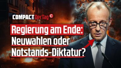 Mehr über den Artikel erfahren Regierung am Ende: Neuwahlen oder Notstands-Diktatur?💥
