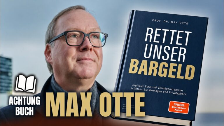 Mehr über den Artikel erfahren Rettet unser Bargeld – Max Otte