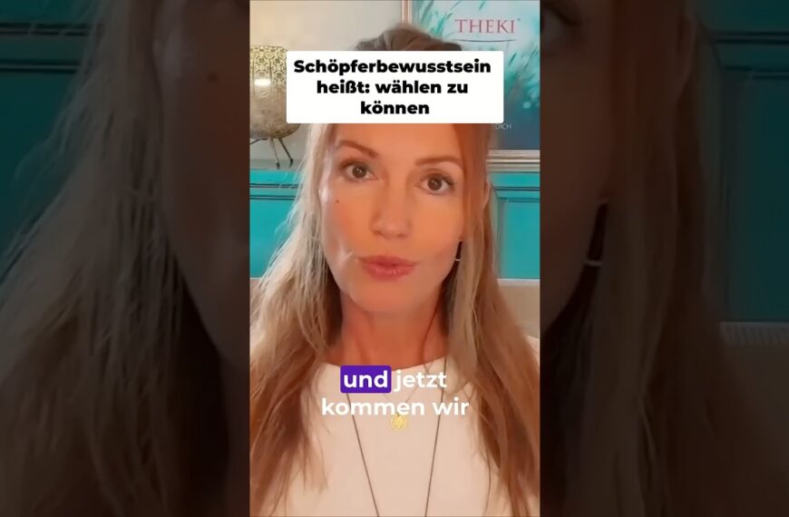 Schöpferbewusstsein: Wähle & Unterscheide Ohne zu werten #shorts