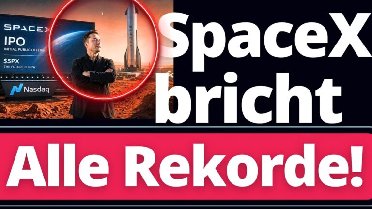 Mehr über den Artikel erfahren Sensation: SPACEX Börsengang wird alle Rekorde brechen! Aber VORSICHT!