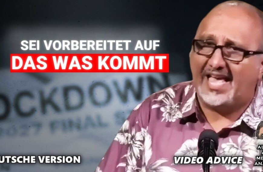 Sie erzählten uns bereits, was auf uns zukommt … Es wurde 1997 geschrieben