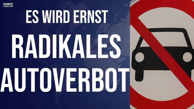 Mehr über den Artikel erfahren SIE MEINEN DAS ERNST💥Autofahrten nur noch mit Genehmigung💥Öko-Sozialisten erklären Bürger den Krieg