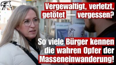 Mehr über den Artikel erfahren So viele Bürger kennen die wahren Opfer der Masseneinwanderung!