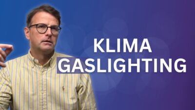 Mehr über den Artikel erfahren So wird jede Klima Kritik sofort ausgeschaltet (Raphael Bonelli)