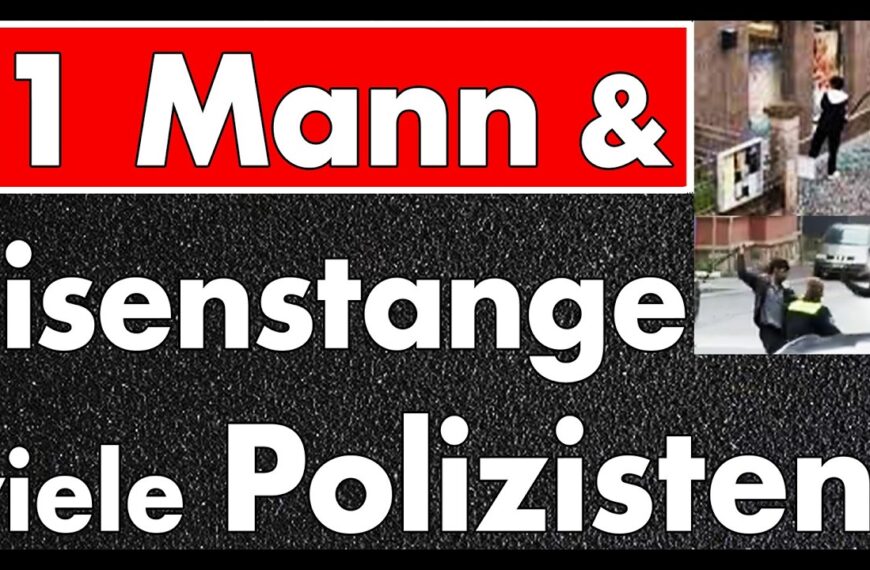 Sonneberg: Hinreichend polizeibekannter Mann randaliert mit Eisenstange und die Polizei ist hilflos!