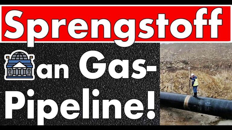 Mehr über den Artikel erfahren Sprengstoff an Gas-Pipeline gefunden! Krisensitzung der Regierung!