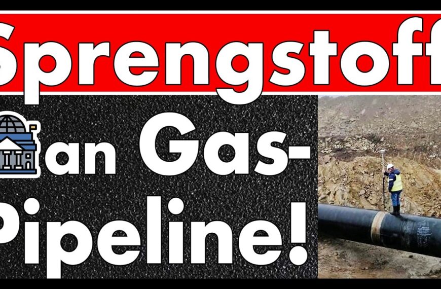 Sprengstoff an Gas-Pipeline gefunden! Krisensitzung der Regierung!