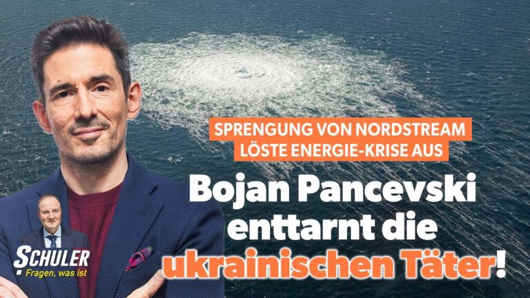 Mehr über den Artikel erfahren Sprengung von Nordstream löste Energie-Krise aus: Bojan Pancevski enttarnt die ukrainischen Täter!