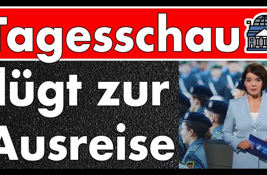 Staatspropaganda: Tagesschau macht aus Genehmigungspflicht zur Ausreise eine Meldepflicht! Lüge!