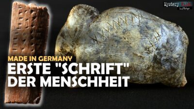 Mehr über den Artikel erfahren Steinzeit-Sensation in Deutschland: 1. Proto-Schrift der Menschheit 40.000 Jahre älter?!