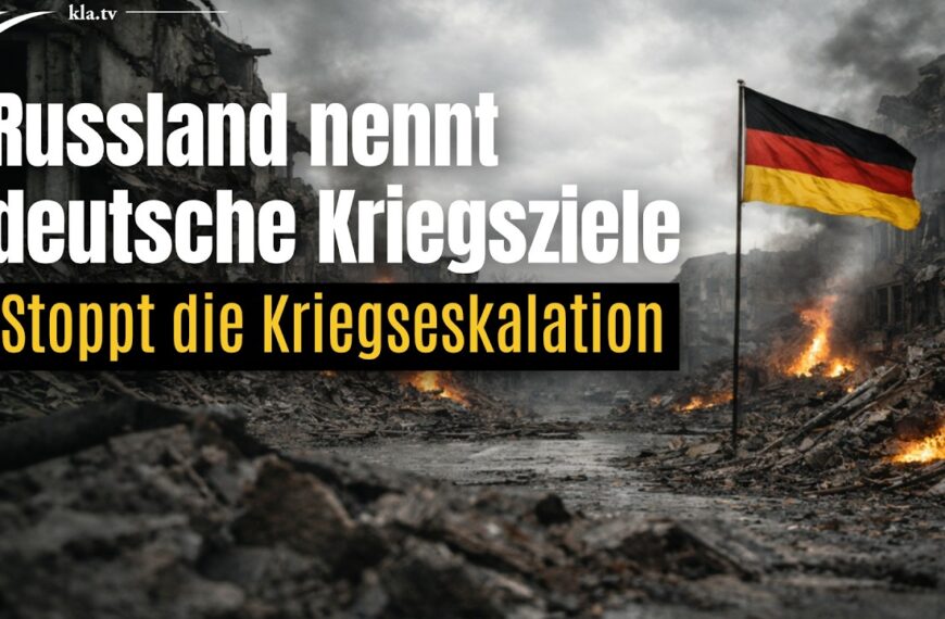 Stoppt die Kriegseskalation: EU provoziert Russland weiter und Russland nennt deutsche Kriegsziele