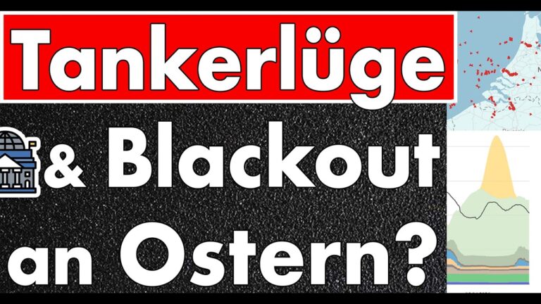 Mehr über den Artikel erfahren Tankerlüge enttarnt! Stromnetz an Ostersonntag mit Härtetest! Viel zu viel Strom bei geringer Last!